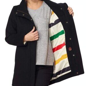 Pendleton gray cascade wool coat, small